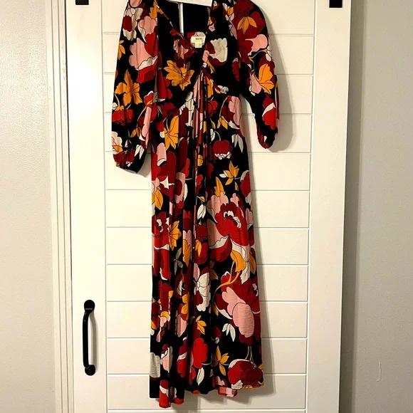 Maeve | Dresses | Maeve By Anthropologie Long Sleeve Midi Dress | Poshmark
